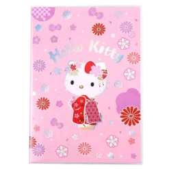 Sanrio Notizbuch Hello Kitty Kimono Holographic Checkered