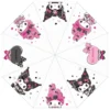 Sanrio Pink Black Party Series Regenschirm Kuromi & My