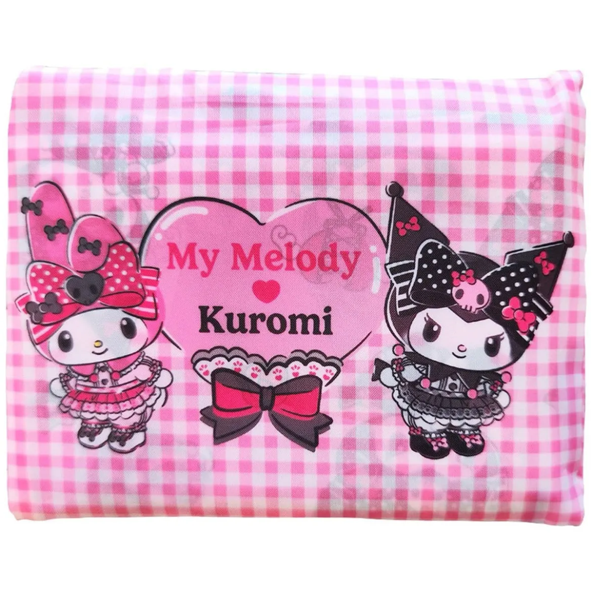 Sanrio Pink Black Party Series Tragetasche Kuromi & My