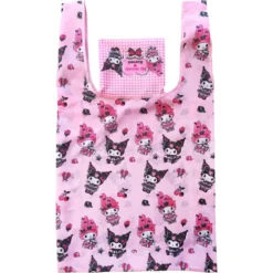 Sanrio Pink Black Party Series Tragetasche Kuromi & My
