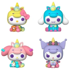 Sanrio POP! Vinyl Figuren 4-Pack Hello Kitty Unicorn Outfit
