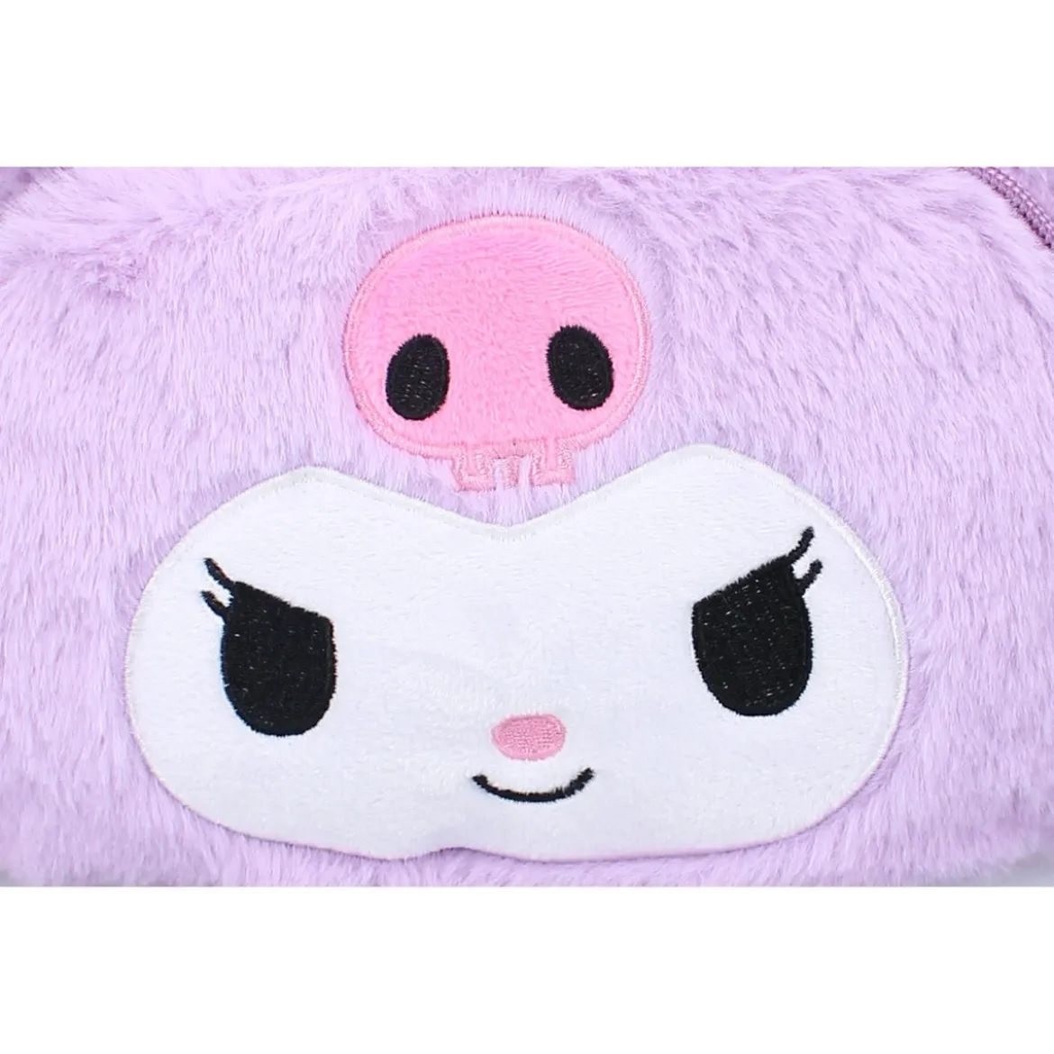Sanrio Rucksack Kuromil Fluffy Festival Purple 26 cm