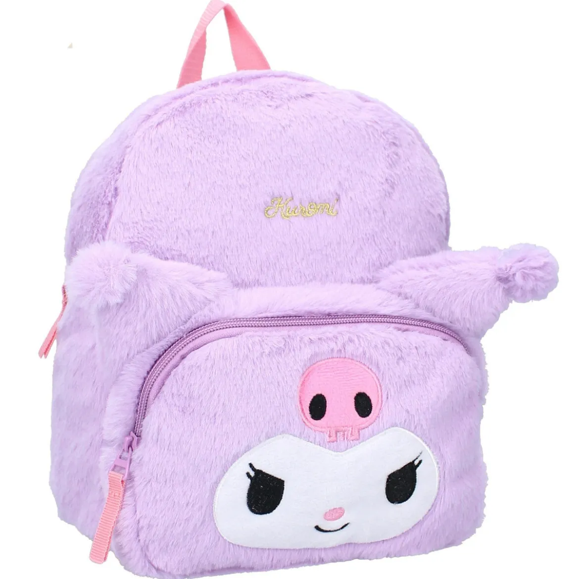 Sanrio Rucksack Kuromil Fluffy Festival Purple 26 cm
