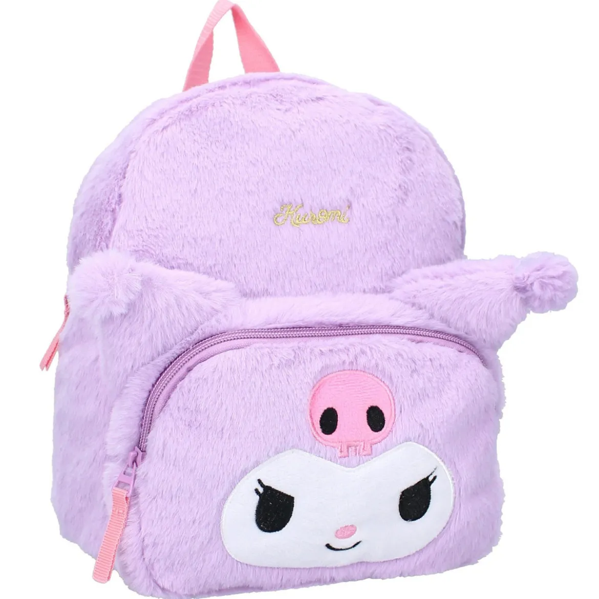 Sanrio Rucksack Kuromil Fluffy Festival Purple 26 cm