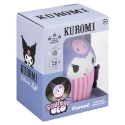 Sanrio Squishy Glo Silikon-Leuchte Kuromi 15 cm
