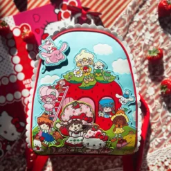 Sanrio - Strawberry Shortcake und Hello Kitty Mini Rucksack