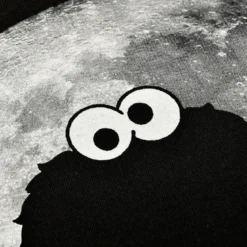 Sesamstraße - Cookie Monster Moonnight T-Shirt schwarz