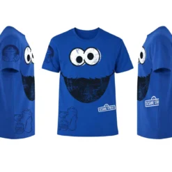 Sesamstraße - Cookie Monster T-Shirt blau