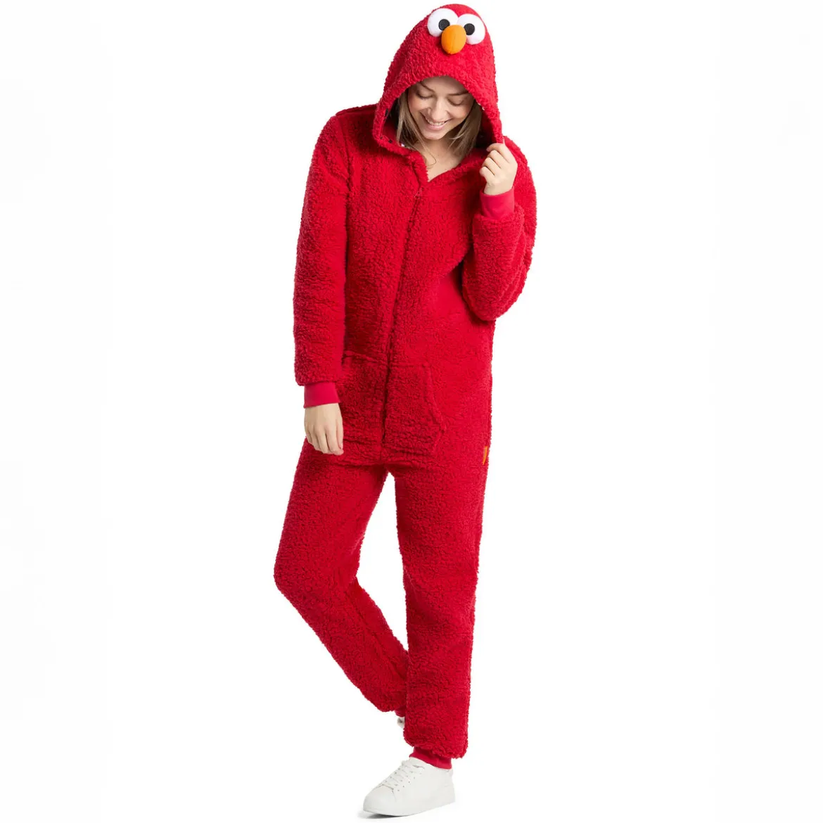 Sesamstraße - Elmo Plüsch Onesie für Erwachsene