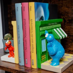 Sesamstraße - Krümelmonster und Elmo Buchstützen