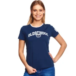 Sesamstraße - Oldschool T-Shirt Damen blau