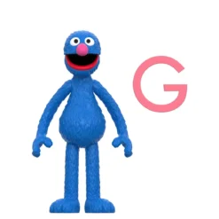 Sesamstraße ReAction Actionfigur Wave 05 Grover 10 cm