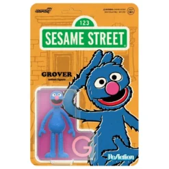 Sesamstraße ReAction Actionfigur Wave 05 Grover 10 cm