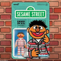Sesamstraße ReAction Actionfigur Wave 06 Ernie (PJs) 10 cm
