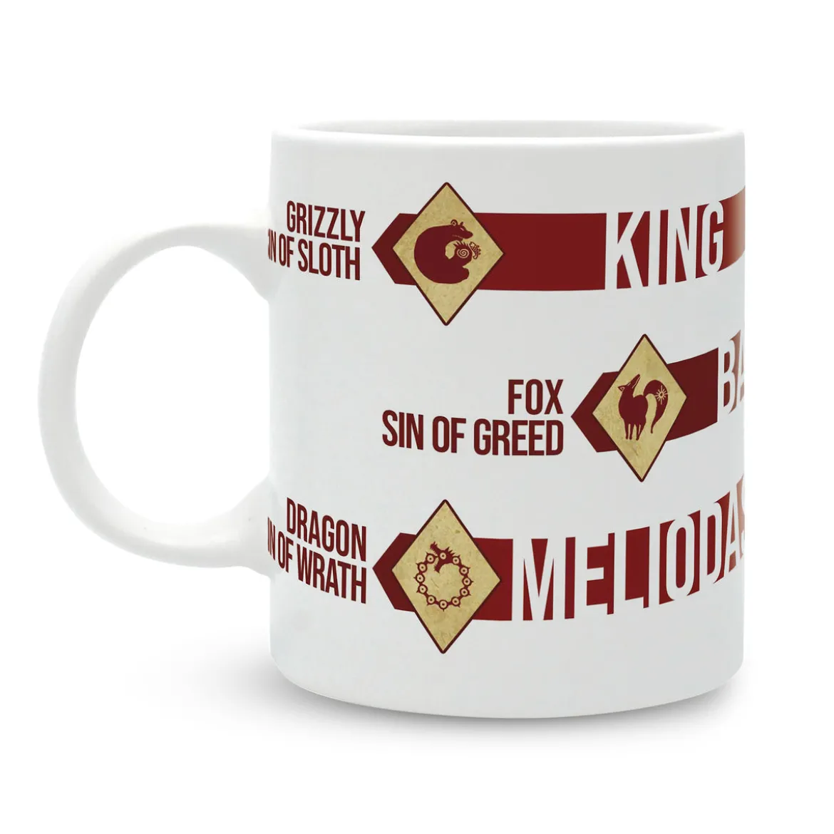Seven Deadly Sins - Meliodas, Ban & King Tasse