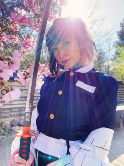 Shinobu Hashira Katana Replik mit Saya für Demon Slayer Fans