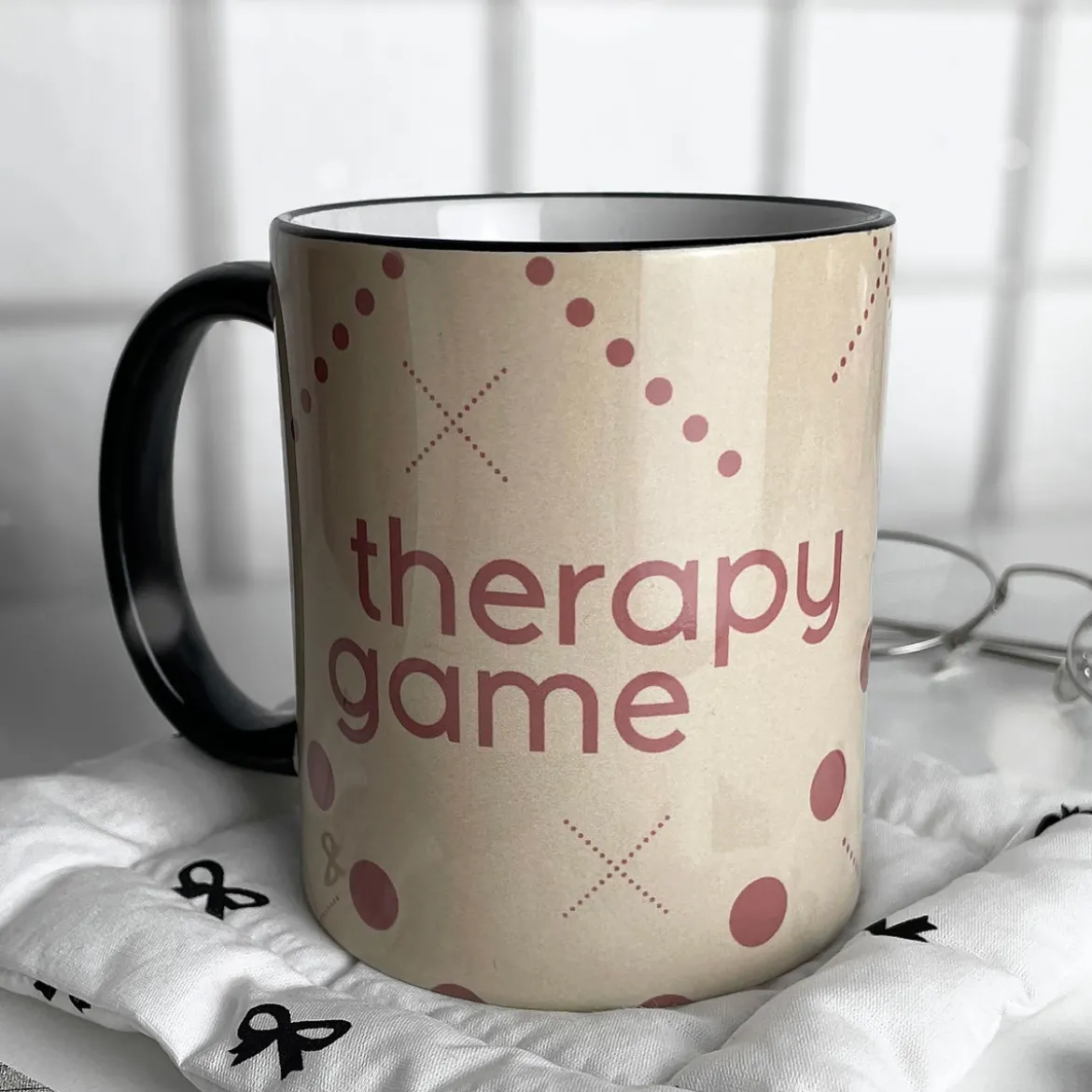 Shizuma und Minato Tasse für Therapy Game Fans