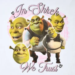 Shrek - In Shrek We Trust T-Shirt weiß