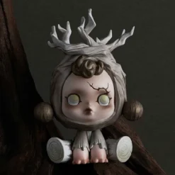 Skullpanda - The Ink Plum Blossom Pop Mart Mystery Figur
