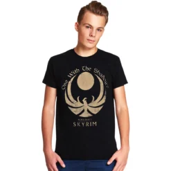 Skyrim - One With the Shadows T-Shirt schwarz