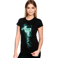 Snape Patronus Always T-Shirt Damen schwarz - Harry Potter