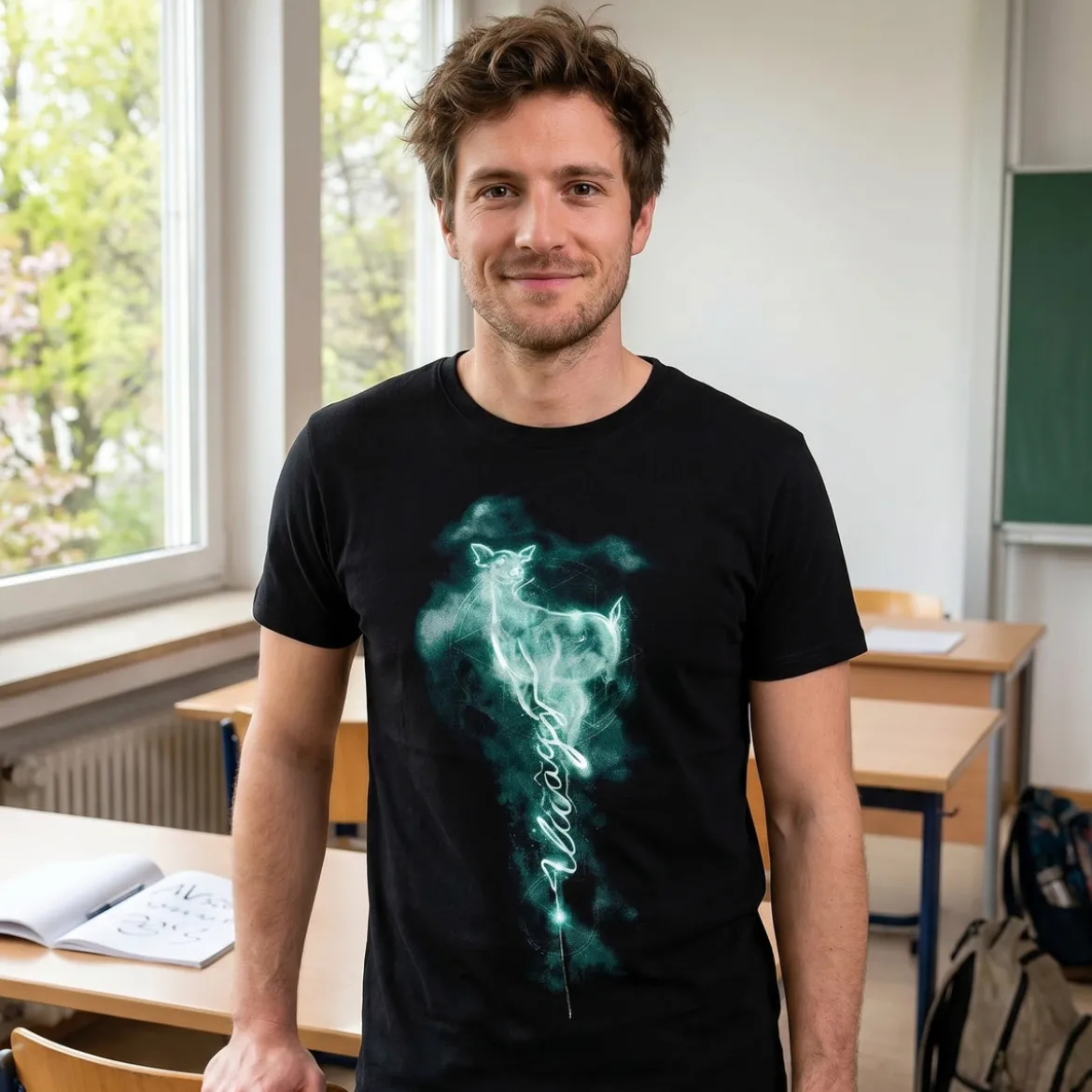 Snape Patronus Always T-Shirt Damen schwarz - Harry Potter