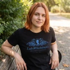 Society Papers T-Shirt schwarz für Bridgerton Fans