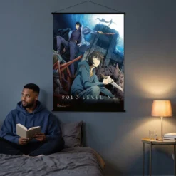 Solo Leveling - Sung Jinwoo Key Art Wall Scroll