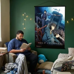 Solo Leveling - Sung Jinwoo Key Art Wall Scroll