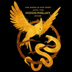 Songbird and Snake T-Shirt für Tribute von Panem Fans schwarz
