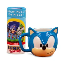 Sonic the Hedgehog - Geschenkset Tasse und Puzzle