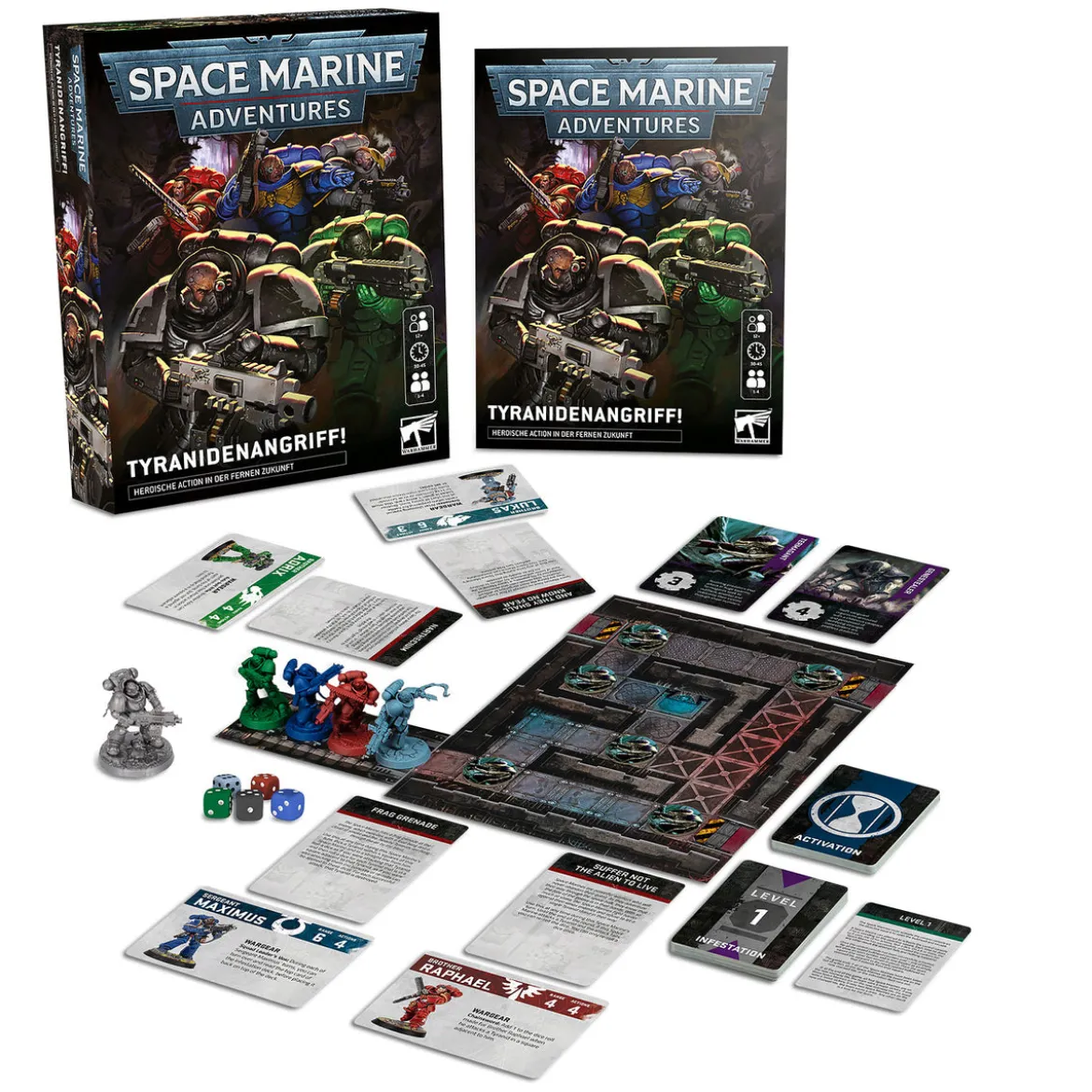 Space Marine Adventures - Tyranidenangriff Strategiespiel