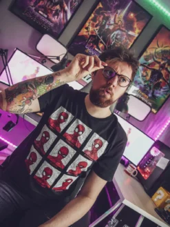 Spider-Man - Emotions T-Shirt schwarz