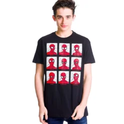 Spider-Man - Emotions T-Shirt schwarz