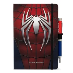 Spider-Man - Logo Notizbuch A5 mit Kugelschreiber