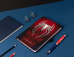 Spider-Man - Logo Notizbuch A5 mit Kugelschreiber