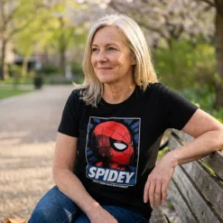 Spider-Man - Spidey Great Power T-Shirt schwarz