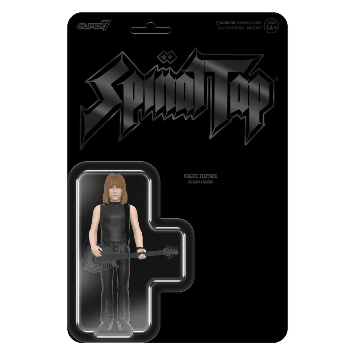 Spinal Tap ReAction Actionfigur Wave 02 Nigel Tufnel (None More Black) 10 cm