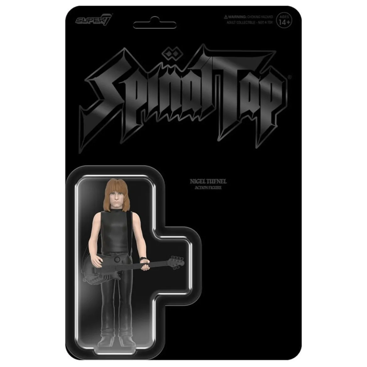 Spinal Tap ReAction Actionfigur Wave 02 Nigel Tufnel (None More Black) 10 cm