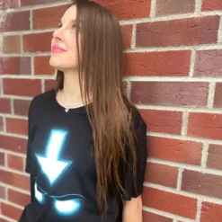Spirit T-Shirt für Avatar Aang Fans schwarz