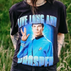 Spock Live Long And Prosper T-Shirt - Star Trek
