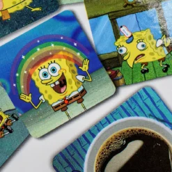 SpongeBob - Bikini Bottom Untersetzer 6er Set