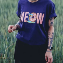 SpongeBob - Gary Meow T-Shirt blau