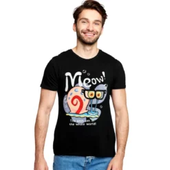 SpongeBob - Gary Meow! T-Shirt schwarz