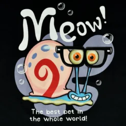 SpongeBob - Gary Meow! T-Shirt schwarz