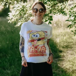 SpongeBob - Party Like a Jellyfish T-Shirt weiß