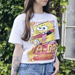 SpongeBob - Party Like a Jellyfish T-Shirt weiß