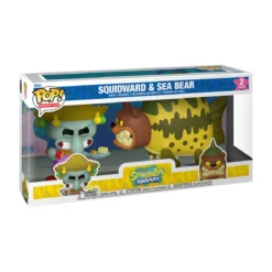 SpongeBob - Thaddäus mit Seebär Funko Pop Figur Diorama