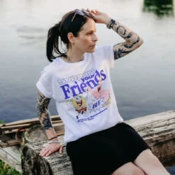SpongeBob und Patrick Support Your Friends T-Shirt