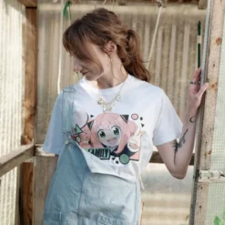 Spy x Family - Anya Flash T-Shirt weiß